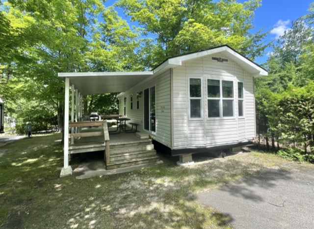 733E Rental Trailer | 3 bedroom | Exterior | In camp Rental | Carsons Camp