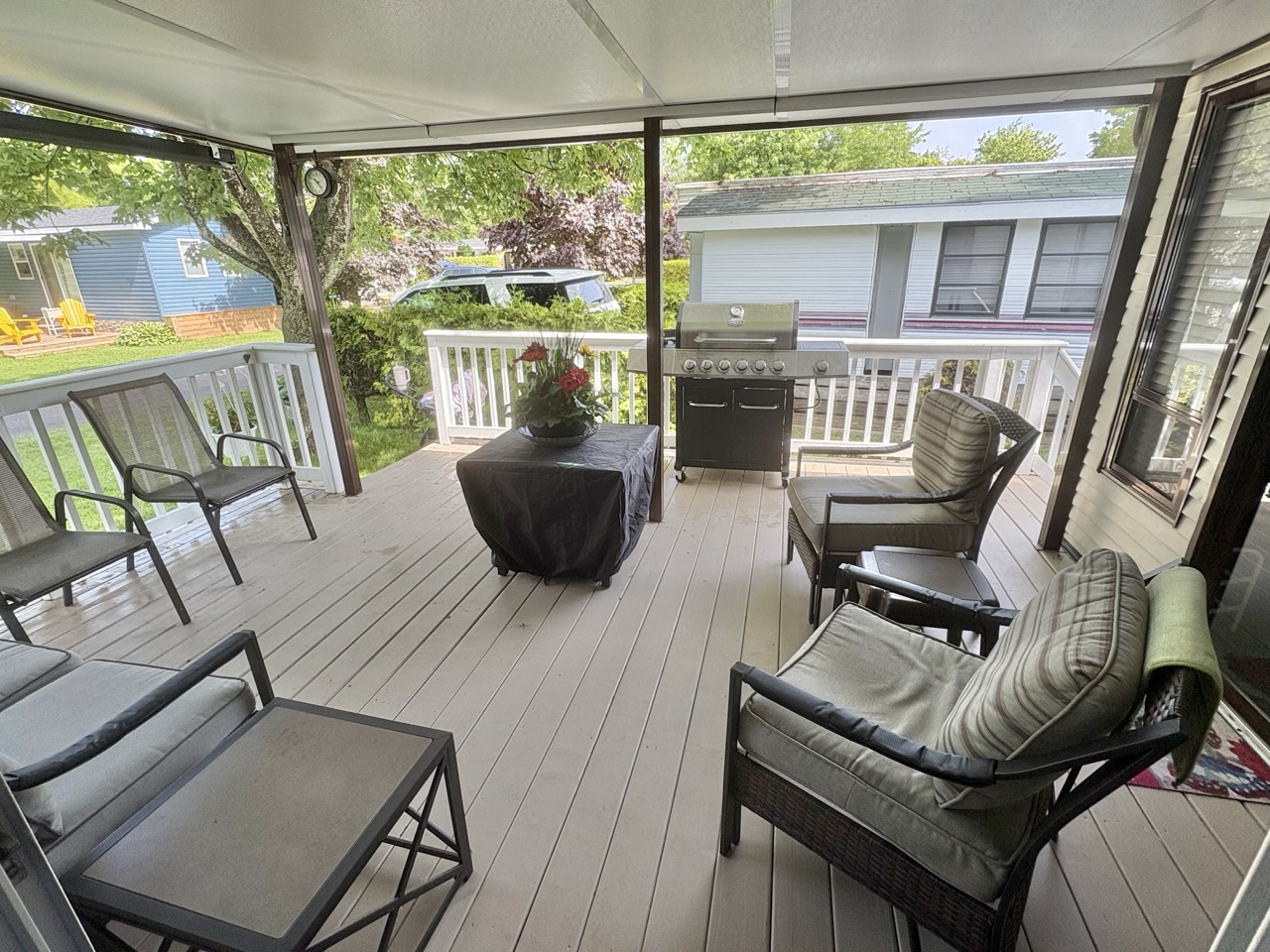 Site 1001 | For Sale | Scott Drive | 2 Bedroom Trailer | Deck | Carsons Camp