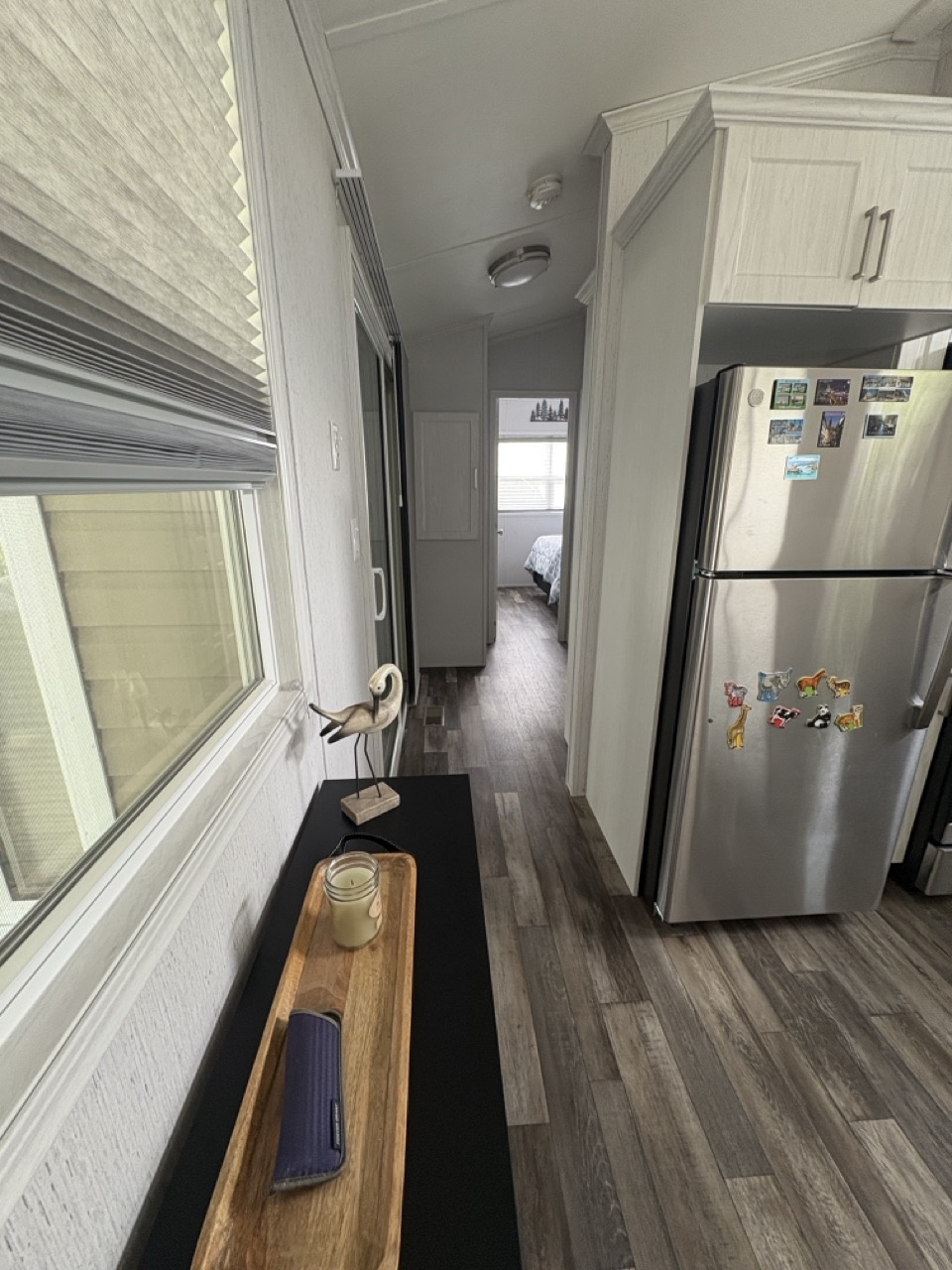 Site 896 | For Sale | Carolina Drive North | 1 Bedroom Trailer | Hallway | Carsons Camp