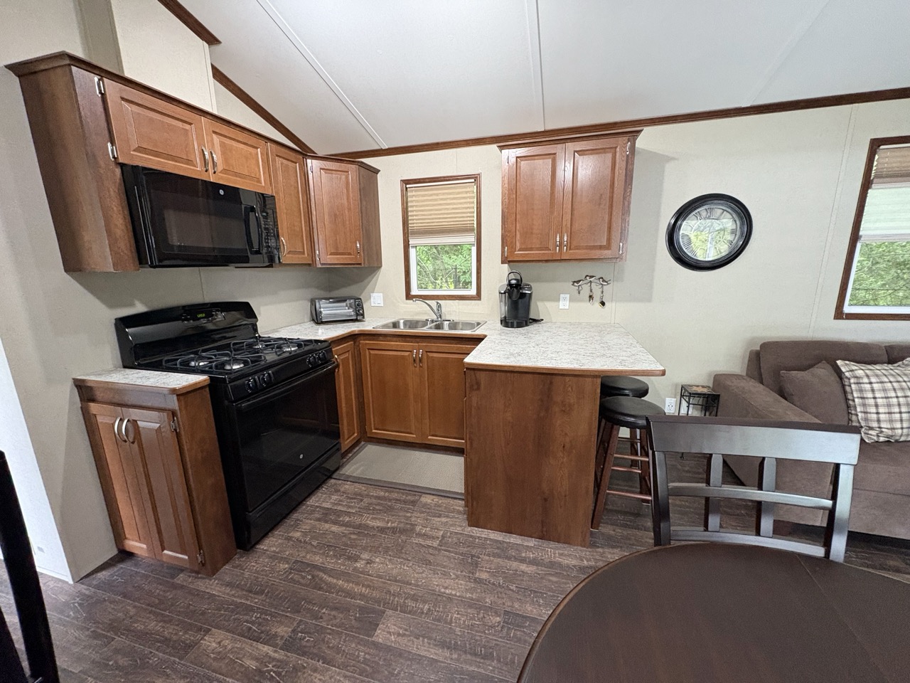 Site C8 | For Sale | John Drive | 1 Bedroom Trailer | Kitchen | Carsons Camp