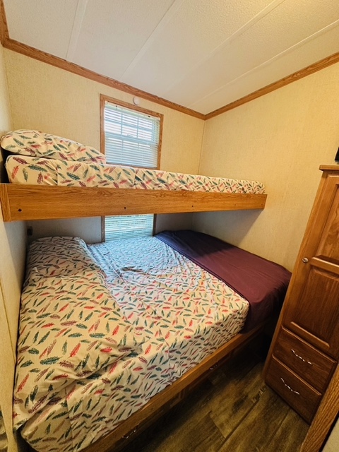 Site 138 Sunset Drive | For Sale | Drive | 2 Bedroom Trailer | Bunk Room Carsons Camp