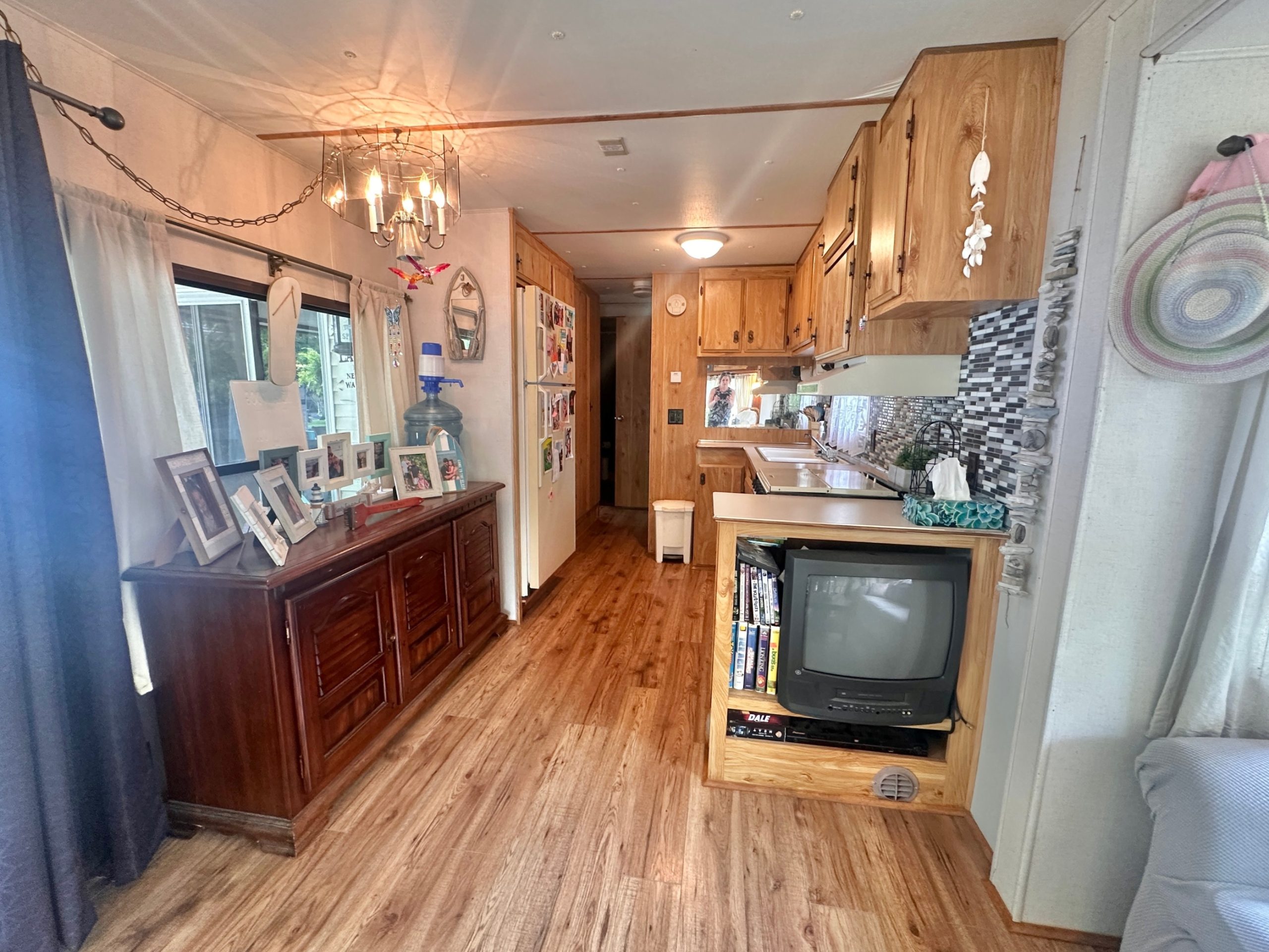 Site 243 | For Sale | Boxwood Drive | 1 Bedroom Trailer | Main queen | Carsons Camp